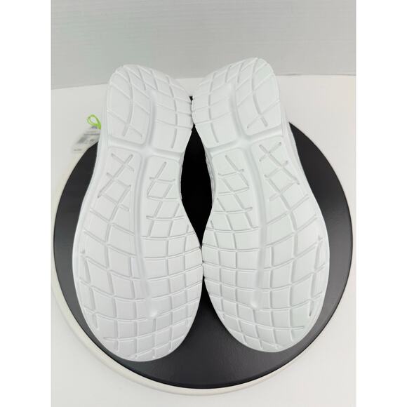 Oofos OOmg EeZee Womens Sz 10 Black White Leopard Print Recovery Comfort Shoes - Picture 9 of 10